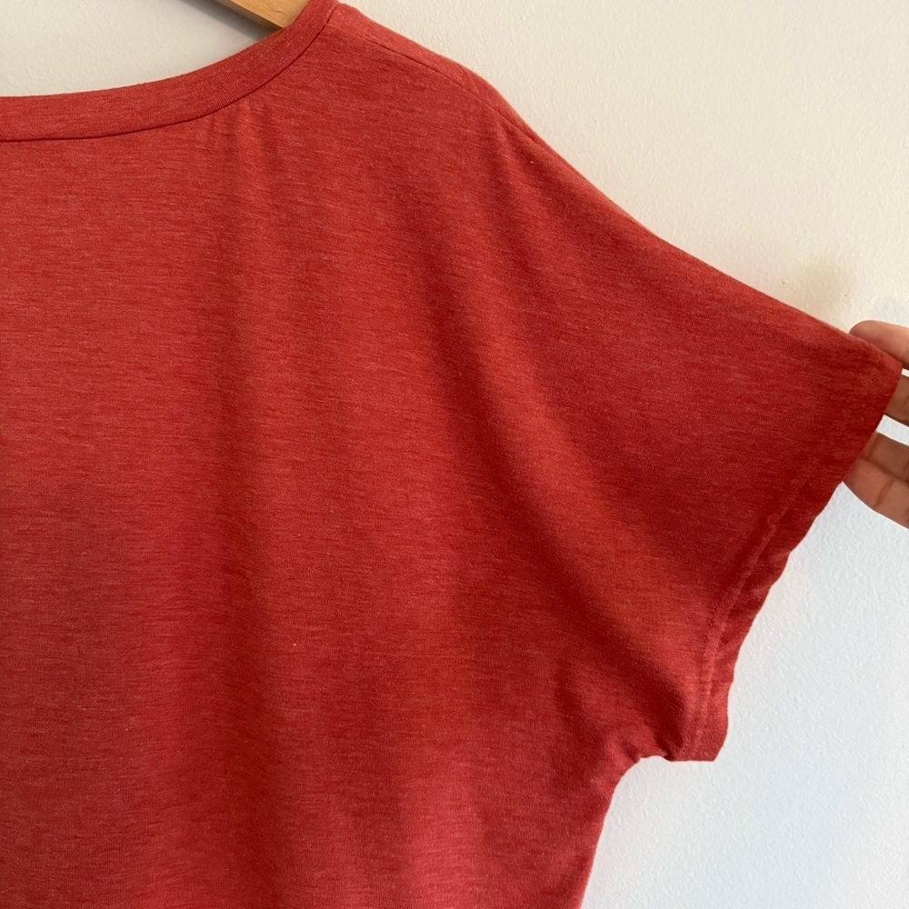 Rust Short Sleeve Top - Picture 6 of 7